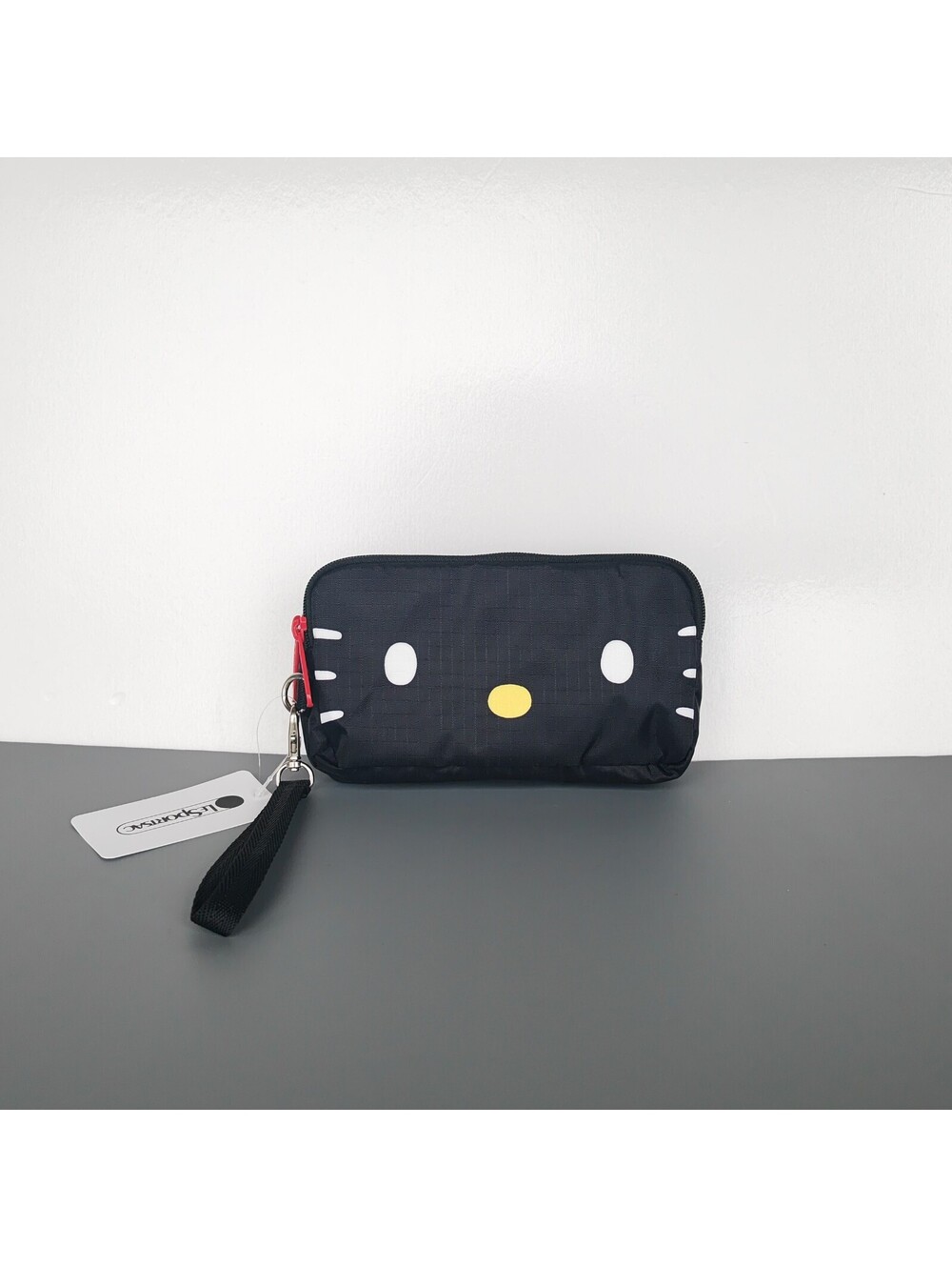 LeSportsac x Hello Kitty Black 3-Zip Wristlet Wallet NWT - Picture 2 of 9